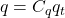 q = C_qq_t