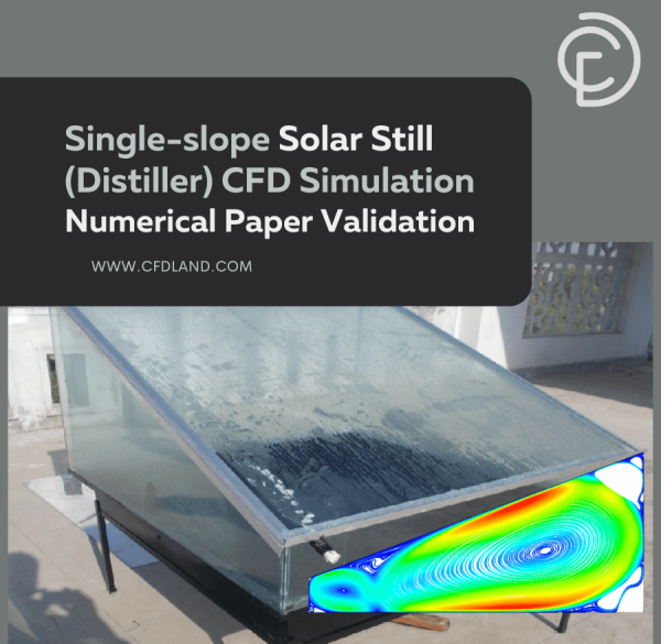 Single-slope Solar Still (Distiller) CFD Simulation, Numerical Paper Validation
