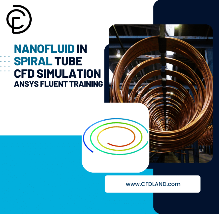 Nanofluid in Spiral Tube CFD Simulation ANSYS Fluent Training