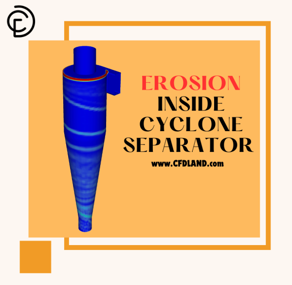 Erosion Inside Cyclone Separator CFD Simulation, ANSYS Fluent Training