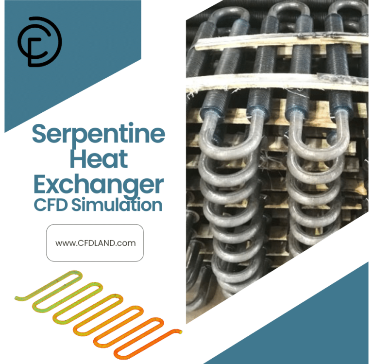 Serpentine Heat Exchanger CFD Simulation, ANSYS Fluent Training