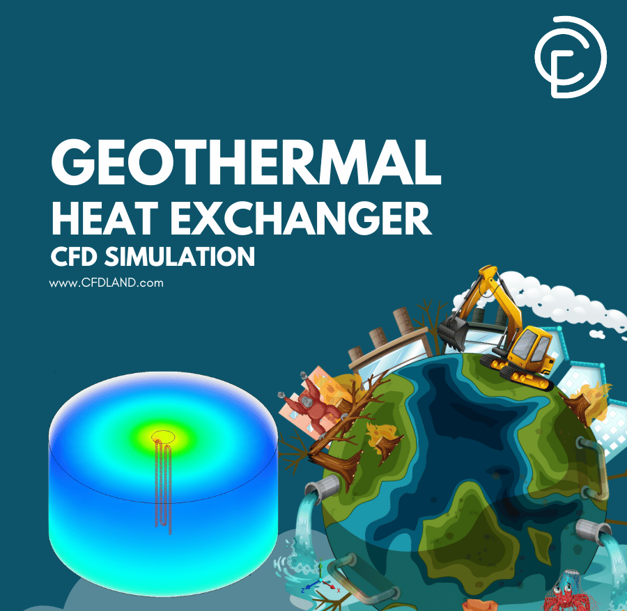 Geothermal Heat Exchanger CFD Simulation, ANSYS Fluent Training