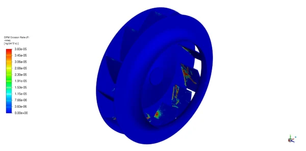 Erosion In Centrifugal Fan CFD Simulation, ANSYS Fluent Training
