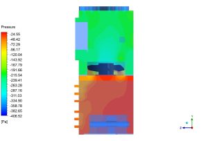 Air Purifier Fan Considering Filtration CFD Simulation, ANSYS Fluent Training