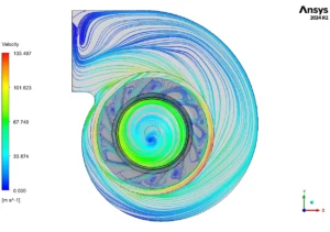 Erosion In Centrifugal Fan CFD Simulation, ANSYS Fluent Training