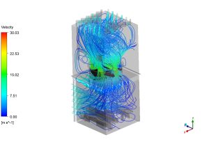 Air Purifier Fan Considering Filtration CFD Simulation, ANSYS Fluent Training