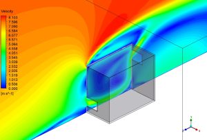 Cross Ventilation Inside Building CFD Simulation, Numerical Paper Validation