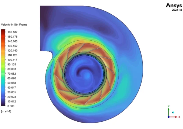 Erosion In Centrifugal Fan CFD Simulation, ANSYS Fluent Training