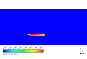 Cavitation Around Wedge CFD Simulation, Numerical Paper Validation
