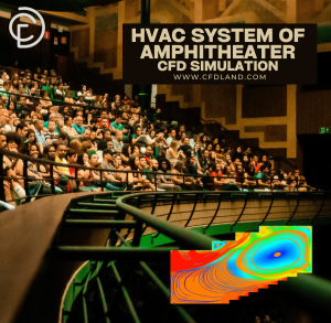 HVAC System Of Amphitheater CFD Simulation, ANSYS Fluent Training