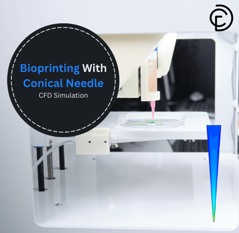 Bioprinting With Conical Needle CFD Simulation, ANSYS Fluent Training