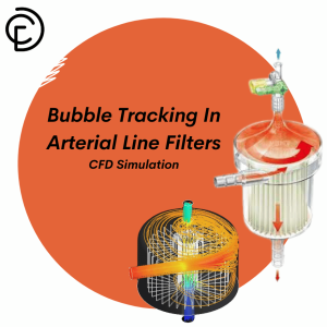 Bubble Tracking In Arterial Line Filters CFD Simulation