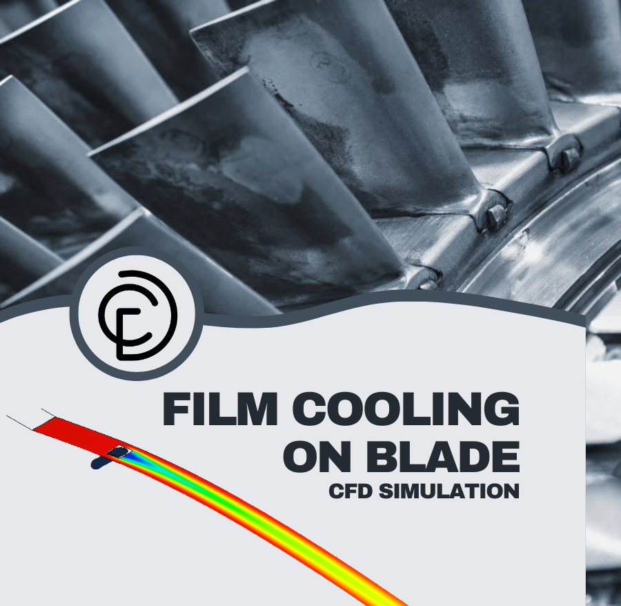 Film Cooling On Blade CFD Simulation, ANSYS Fluent Training