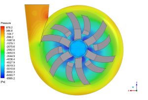 Centrifugal Left Ventricular Assist Device (LVAD) CFD Simulation, ANSYS Fluent Training