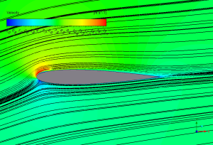 Suction Jet On 3D Airfoil CFD Simulation, ANSYS Fluent Training