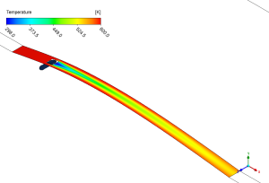 Film Cooling On Blade CFD Simulation, ANSYS Fluent Training