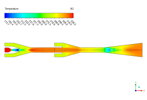 Two-stage Ejector Refrigeration System CFD Simulation, ANSYS Fluent Training