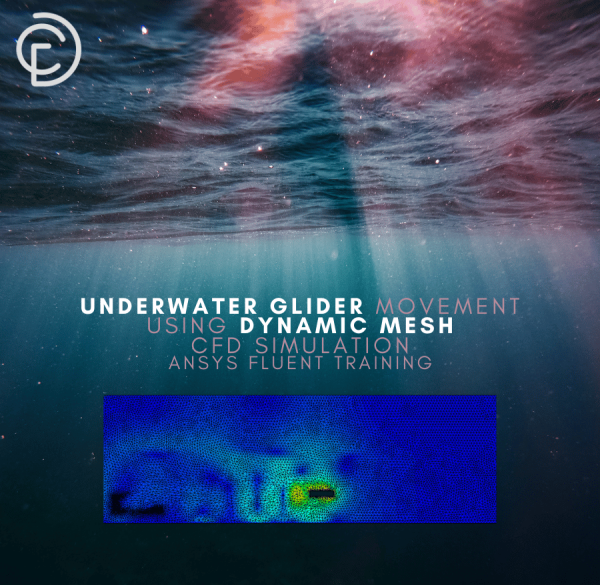 Underwater Glider Movement Using Dynamic Mesh CFD Simulation, ANSYS Fluent Training