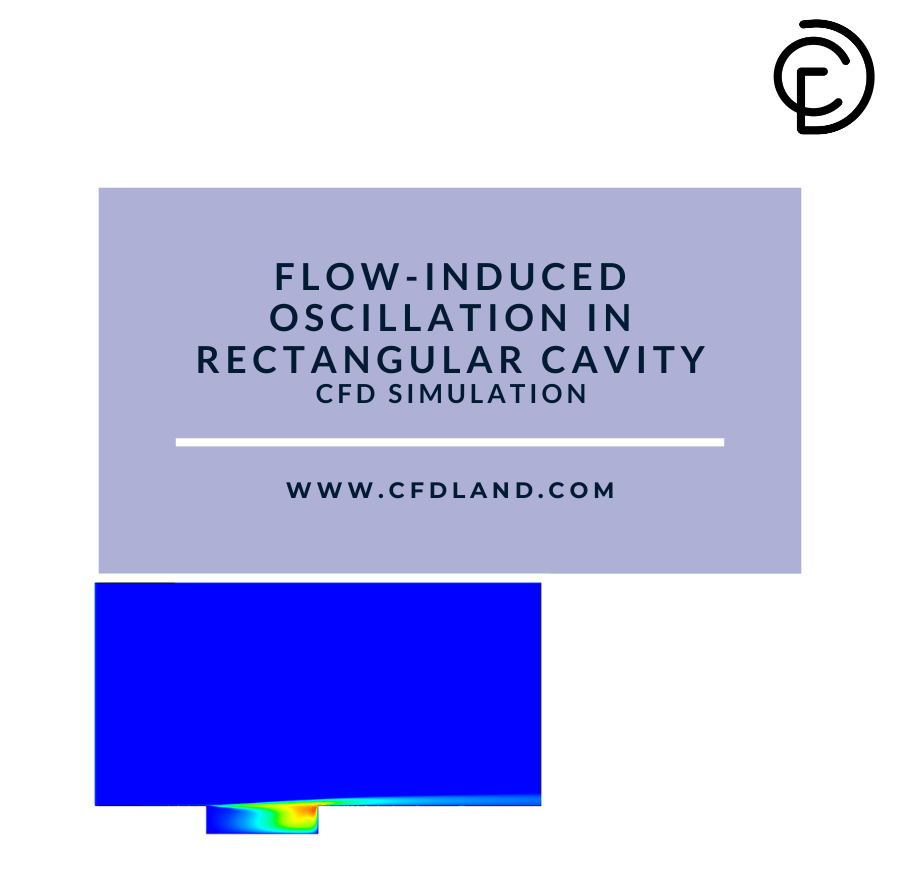 Flow-Induced Oscillation In Rectangular Cavity CFD Simulation, ANSYS Fluent Training