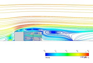 Ventilation Of Courtyard Building CFD Simulation, ANSYS Fluent Trainng
