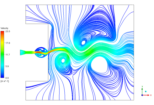 Vortex-based Fluidic Oscillator CFD Simulation, ANSYS Fluent Training