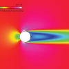 Unsteady Vortex Shedding Behind Cylinder CFD Simulation, ANSYS Fluent Tutorial