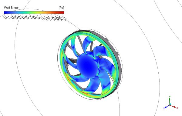 3D Axial Fan CFD Simulation Using MRF, ANSYS Fluent Training