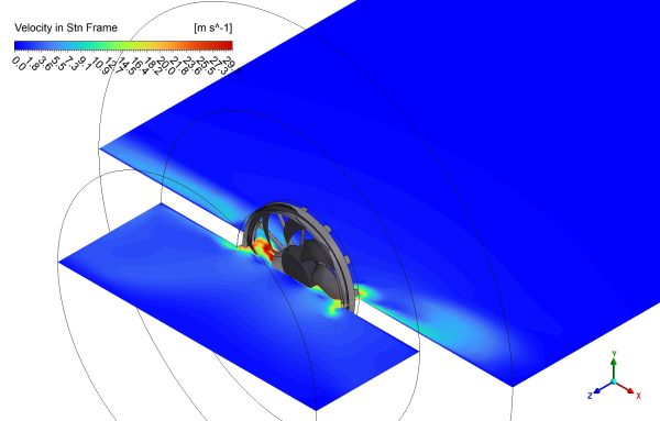 3D Axial Fan CFD Simulation Using MRF, ANSYS Fluent Training