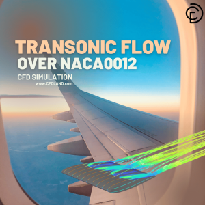 Transonic (Compressible) Flow Over 3D NACA0012 CFD Simulation | ANSYS Fluent Tutorial