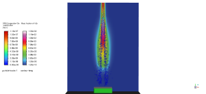 DPM Wall-film On Heat Sink Due to Spray Cooling CFD Simulation, ANSYS Fluent Tutorial