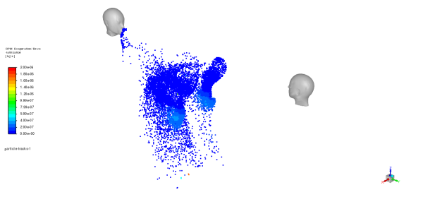 Coronavirus CFD Simulation