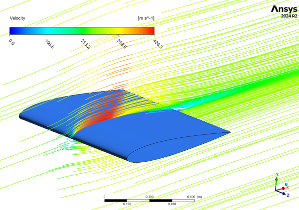 Transonic (Compressible) Flow Over 3D NACA0012 CFD Simulation | ANSYS Fluent Tutorial