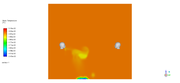 Coronavirus CFD Simulation