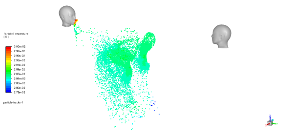 Coronavirus CFD Simulation