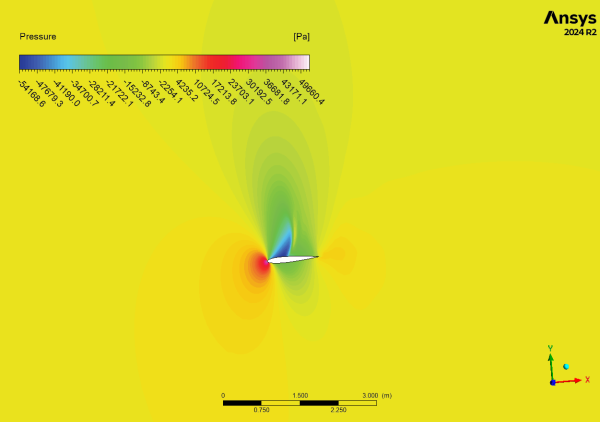 Transonic (Compressible) Flow Over 3D NACA0012 CFD Simulation | ANSYS Fluent Tutorial