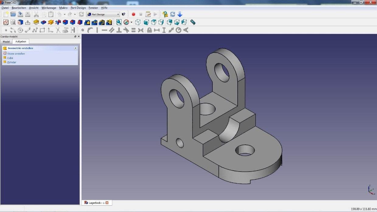 Fig 4. FreeCAD software vision Resources: https://i.materialise.com/blog/en/freecad-tutorial-review/ 