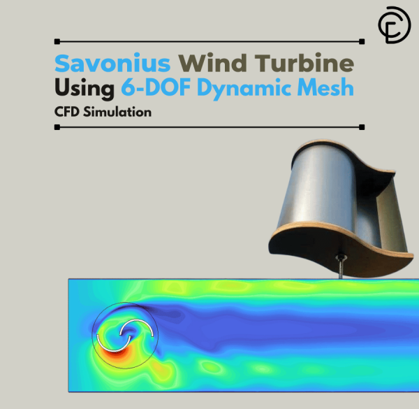 Savonius Wind Turbine Using 6DOF Dynamic Mesh CFD Simulation - ANSYS Fluent Tutorial