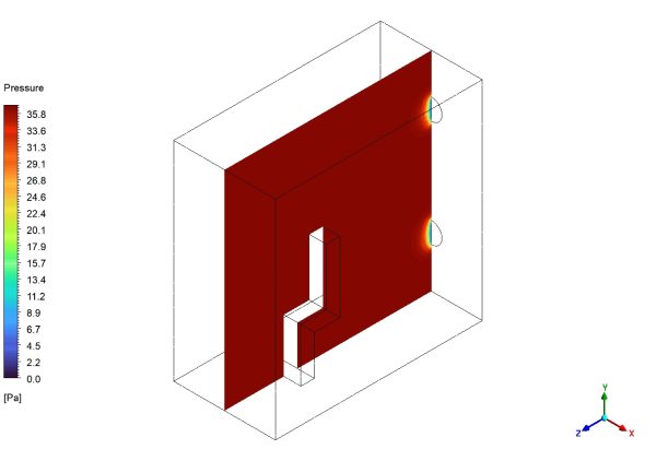 Mixing Ventilation CFD Simulation By ANSYS Fluent - Benchmark Paper Validation