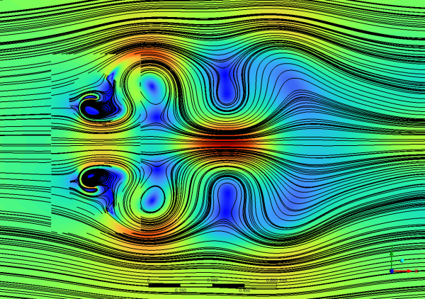 Dual Savonius Turbines CFD Simulation, ANSYS Fluent Tutorial