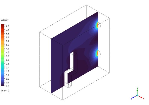 Mixing Ventilation CFD Simulation By ANSYS Fluent - Benchmark Paper Validation