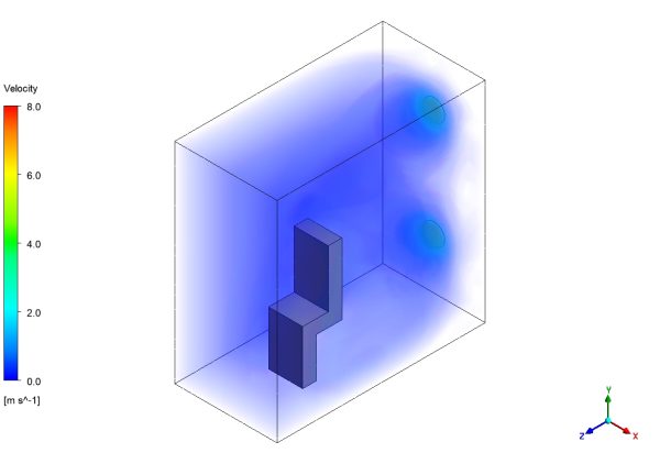 Mixing Ventilation CFD Simulation By ANSYS Fluent - Benchmark Paper Validation