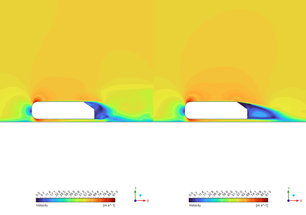 Drag Reduction On Bluff Body Using Flap CFD Simulation - ANSYS Flunet Training