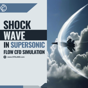 Shock Wave In Supersonic Flow CFD Simulation | ANSYS Fluent Tutorial