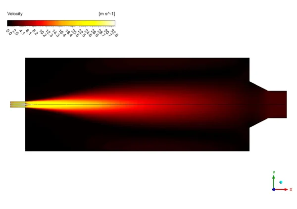 Hydrogen-enriched Methane MILD Combustion CFD Simulation | ANSYS Fluent Tutorial