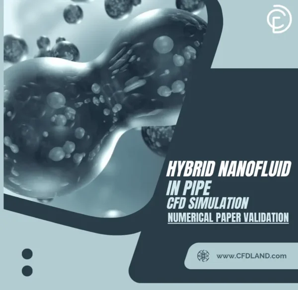 Hybrid Nanofluid In Pipe CFD Simulation - Numerical Paper Validation
