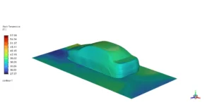 Automotive Paint Curing CFD Simulation Using S2S Radiation - ANSYS Fluent Tutorial