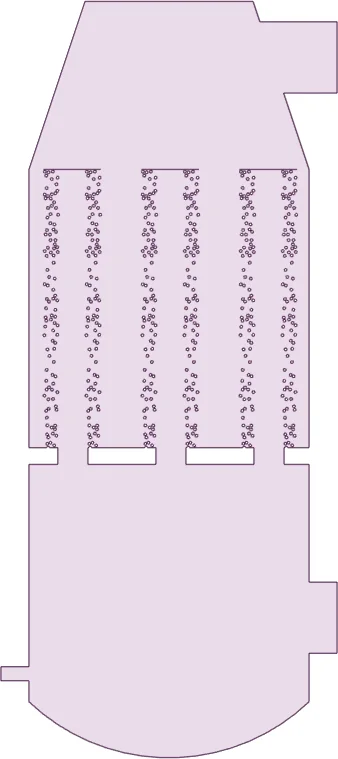 Demister Pad Particle Separator model