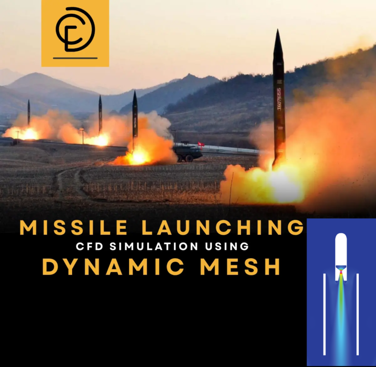 Missile Launching CFD Simulation