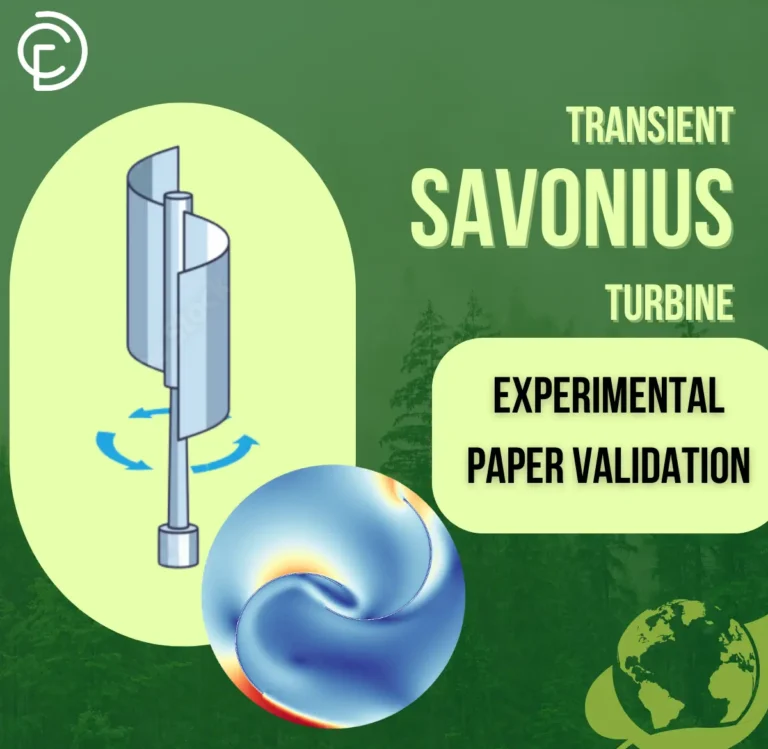 Transient Savonius Turbine CFD Simulation - Experimental Paper Validation