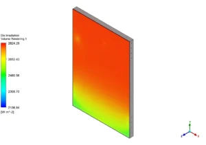 Photovoltaic Facade of Building CFD Simulation - Experimental Paper Validation